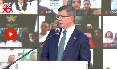 Davutoğlu: Yolsuzluk sistemin her tarafını bir ağ gibi sarmış durumda