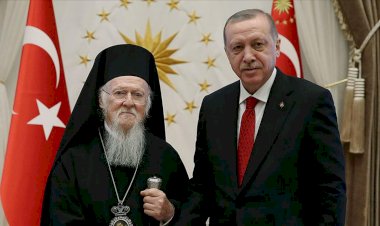 Fener Rum Patriği Bartholomeos'tan Cumhurbaşkanı Erdoğan'a teşekkür