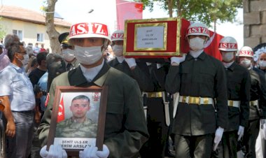 Kırıkkaleli şehit Kerim Arslan son yolculuğuna uğurlandı