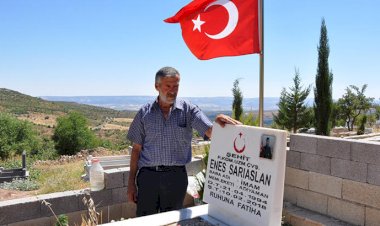 Şehit babası İmam Sarıaslan: Cumhurbaşkanımız tüm şehitlerin babasıdır