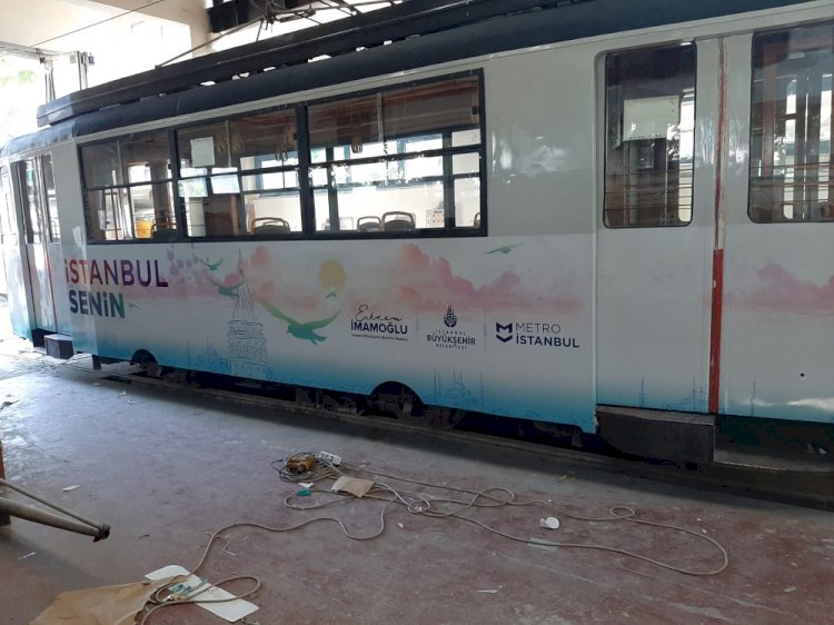 YENİLENEN MODA TRAMVAYI İSTANBULLULARLA BULUŞUYOR