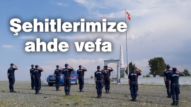 Oyuktepe Şehitliğine Mehmetçik selam durdu