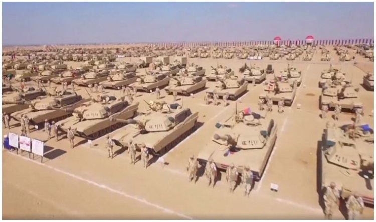 Mısır ordusu, Libya sınırında geniş çaplı askeri tatbikat başlattı