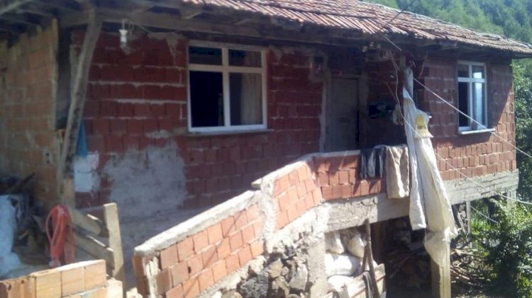 Şehidin evi sıfırdan yapılacak