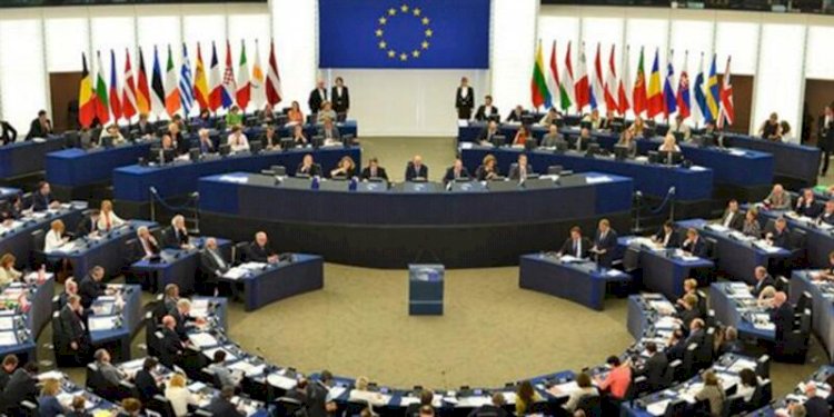 Avrupa Parlamentosu'nda kılıçlar çekildi!