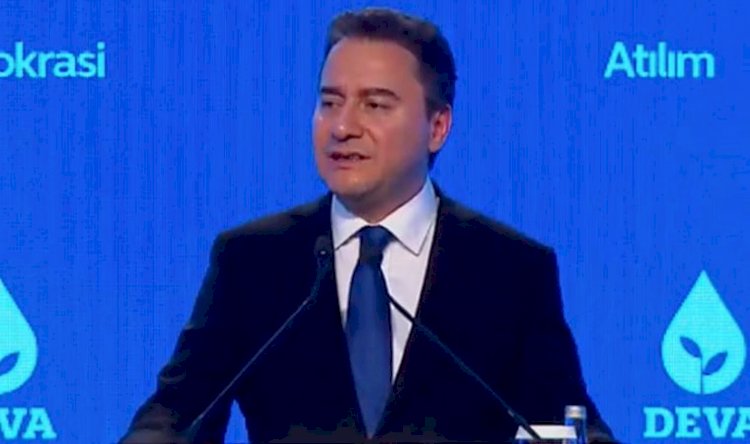 Ali Babacan DEVA Partisi'nin neden kurulduğunu açıkladı