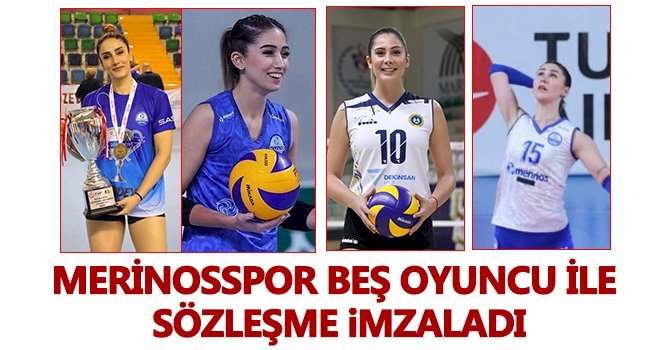 Merinosspor 5 oyuncu ile sözleşme imzaladı