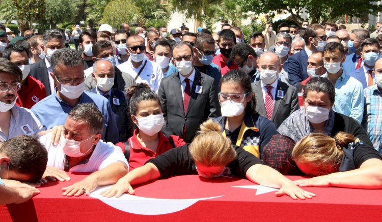 Van şehitleri son yolculuklarına uğurlandı