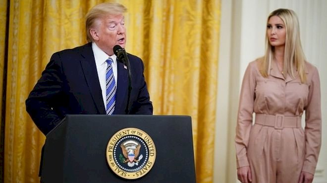 President Trump and Ivanka criticised over Goya support