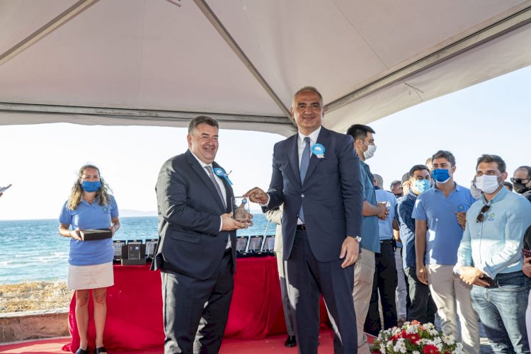 Ilıca’da Mavi Bayrak gururu!