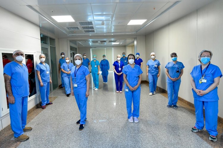 Acıbadem’den 40 kişilik uzman ekip, Azerbaycan’a gitti