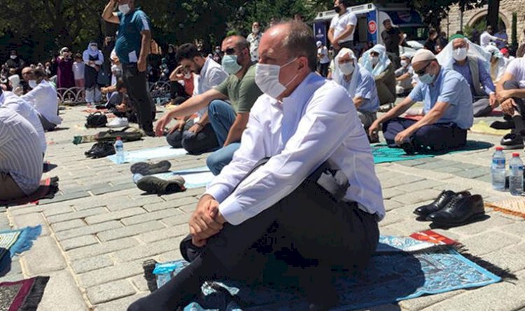 Muharrem İnce: Ayasofya’ya gidenlerin sevabı fazla, Sultanahmet’e gidenlerin az mı?