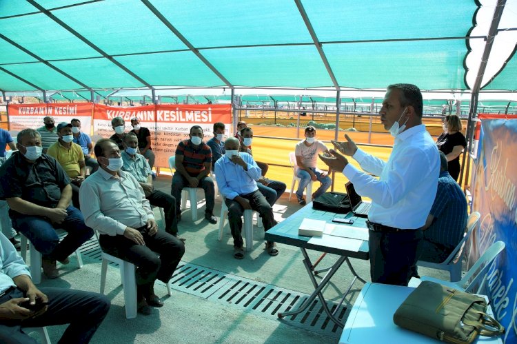 GÖLBAŞI ÇİFTÇİSİ’NE 'KURBAN KESİM ELEMANI KURSU' VERİLDİ