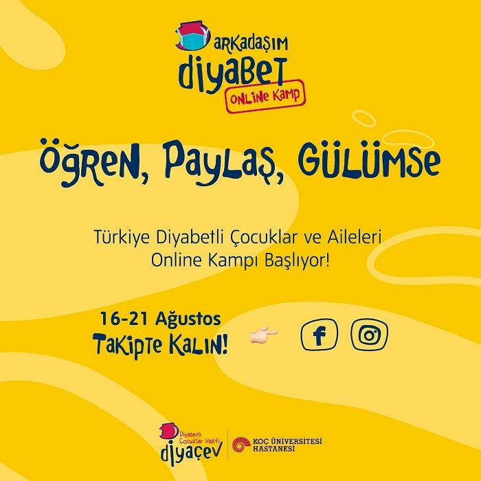 Koç Üniversitesi Hastanesi’nden Bir İlk: “Online” Arkadaşım Diyabet Kampı