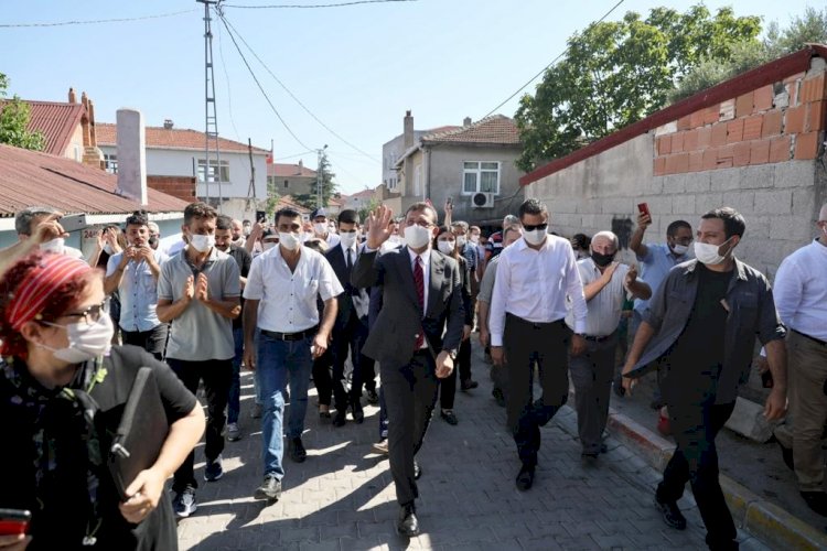 İMAMOĞLU: “DEVLETİ YÖNETEN İNSAN, MİLLETİNİN CEBİNE GİRECEK PARAYI DÜŞÜNÜR”