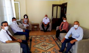 Kuşadası’nda şehit aileleri ve gazilere bayram ziyareti