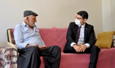 Kaymakam Dolaş’tan şehit ailelerine ziyaret
