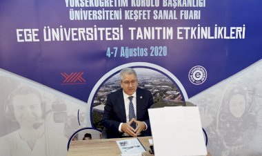 Ege Üniversitesi aday öğrencilerin yanında