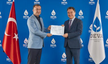DEVA PARTİSİ İSTANBUL İL BAŞKANI   MEHMET GÜROL AYAN OLDU