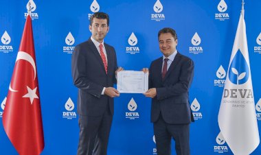 DEVA PARTİSİ ANKARA İL BAŞKANI  ALİ GÜVEN OLDU