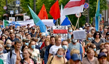 Belarus’ta Gösteriler Yedinci Gününde