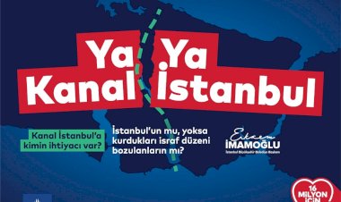İstanbul Valiliği “Ya Kanal Ya İstanbul” yazılı İBB’ye ait bilgilendirme afişlerini kaldırdı