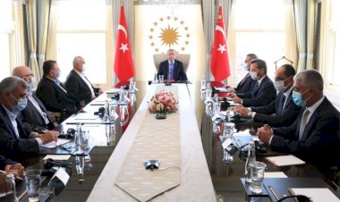 Cumhurbaşkanı Erdoğan, Hamas lideri İsmail Haniye ile görüştü