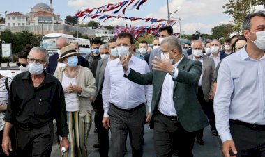 İMAMOĞLU’NDAN JÜRİ ÜYELERİYLE ÜSKÜDAR GEZİSİ