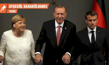 Merkel ve Macron Erdoğan konusunda anlaştı