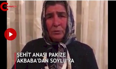 Şehit Anası Pakize Akbaba'dan Soylu'ya çağrı: Vicdanına sığıyor mu bu yapılanlar