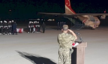 Şehitlerimiz törenle memleketlerine uğurlandı