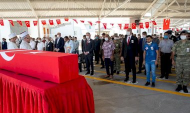 Şehit er Ümit Çıkın Gaziantep'te son yolculuğuna uğurlandı
