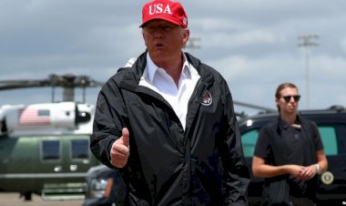 Trump Laura Kasırgası’nın Ardından Bölgede