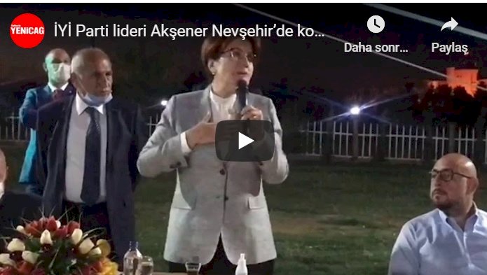 Meral Akşener: Türkiye'nin nefes almaya ihtiyacı var