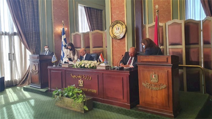 Mısır ile Yunanistan münhasır ekonomik bölge anlaşması imzaladı