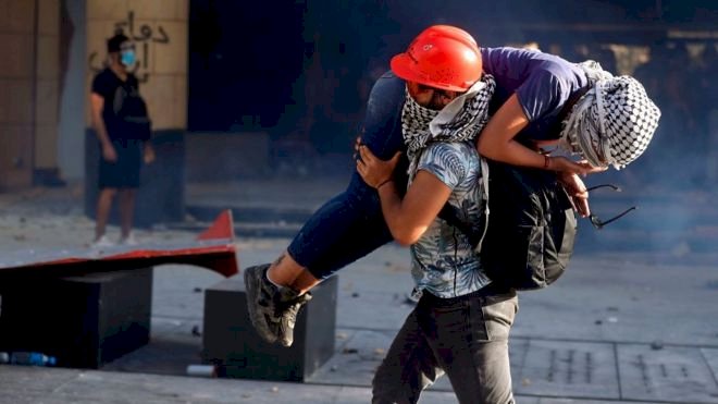 Beyrut'ta patlama - Hükümete karşı 'Öfke Günü' protestoları