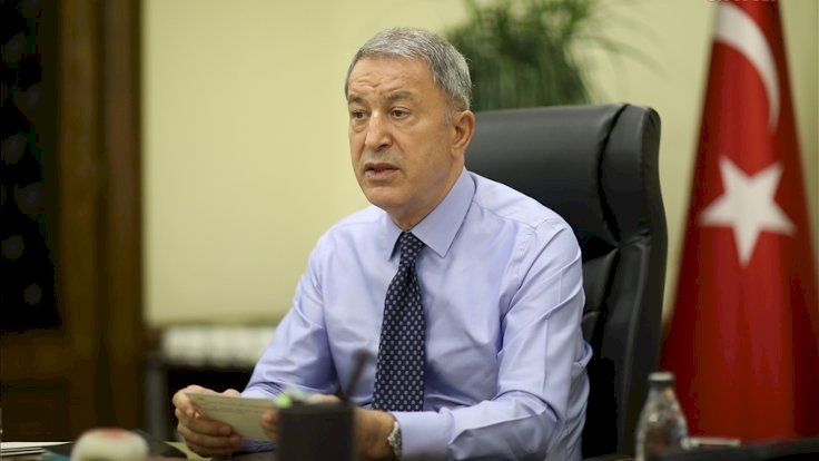 Hulusi Akar: Doğu Akdeniz'de Türkiye ve KKTC'siz proje yaşamaz