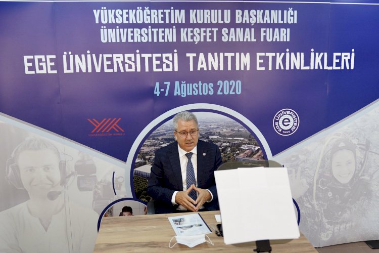 Ege Üniversitesi aday öğrencilerin yanında