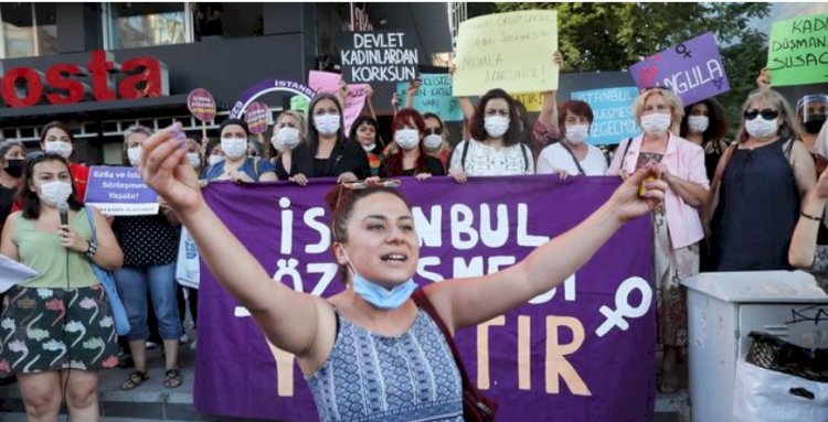 İstanbul Sözleşmesi’nin uygulanması için mücadeleye devam mesajı