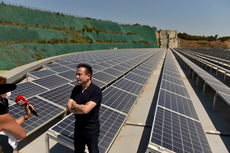 Tuzla Belediyesi, kamunun ve İstanbul’un en büyük Güneş Enerjisi Santrali’ni kurdu