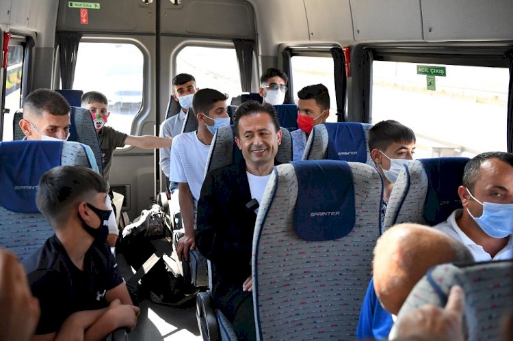 Tuzla Belediyesi, koca yürekli Diyarbakırlı çocuklara ilklerle dolu keyifli bir gün yaşattı