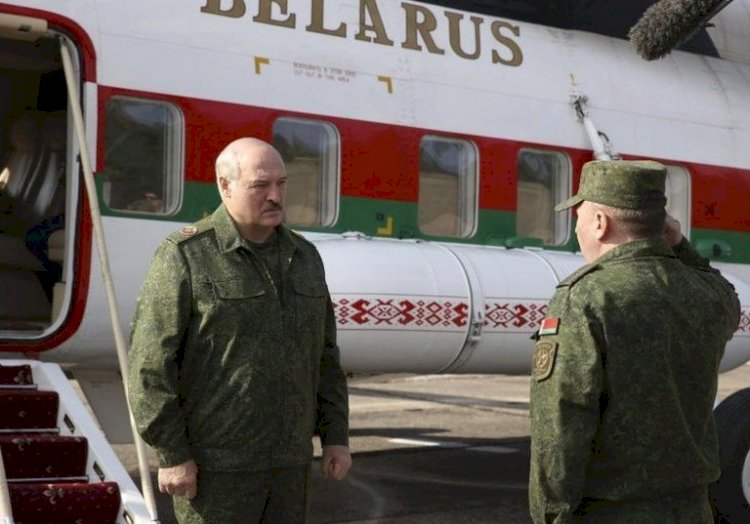 Belarus'ta protestolar: Lukaşenko NATO'yu ülkesini bölmeye çalışmakla suçladı