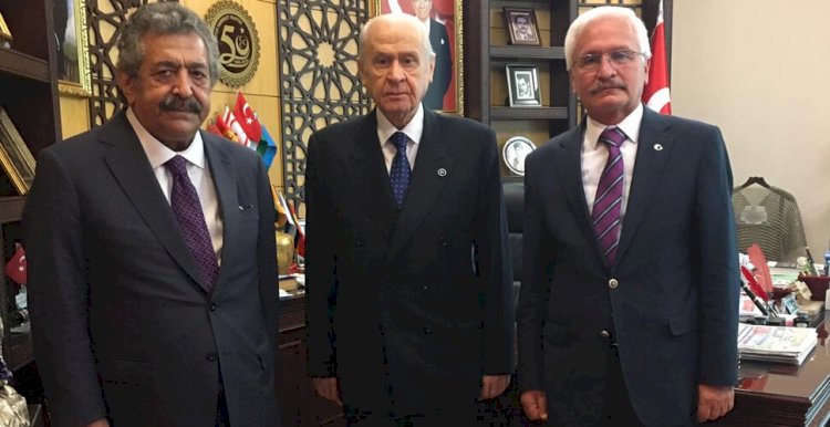 Ankara 2 No'lu Baronun Kurucular Kurulu Üyesinden Bahçeli'ye ziyaret: Talimatlarını aldık