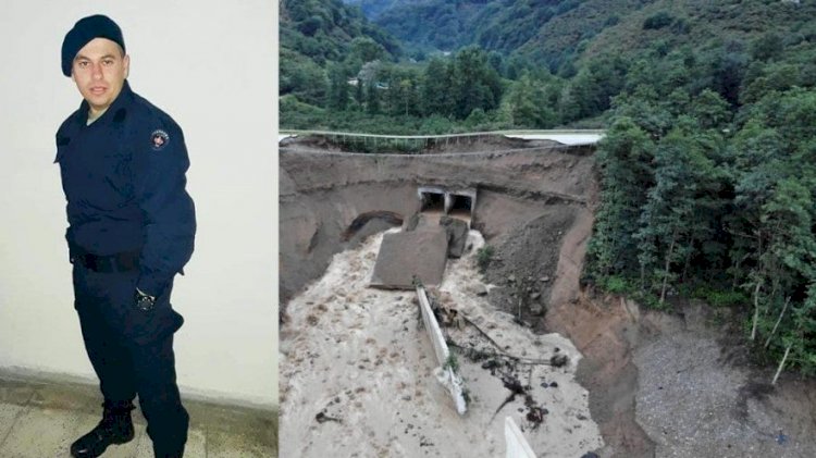 Giresun’daki selde şehit olan askerin kimliği açıklandı