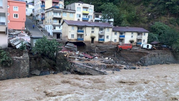 Giresun’da sel felaketi