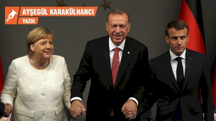 Merkel ve Macron Erdoğan konusunda anlaştı