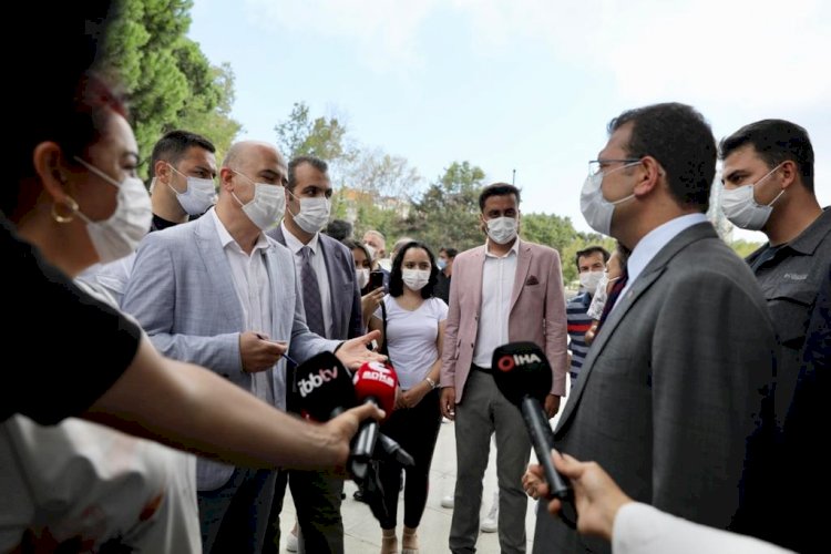 İMAMOĞLU: “MEYDANLARIN İNSANLA ANLAMI VAR”