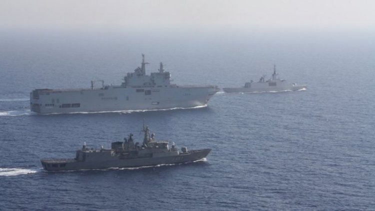 Yunanistan AB üyesi müttefikleriyle tatbikata başladı