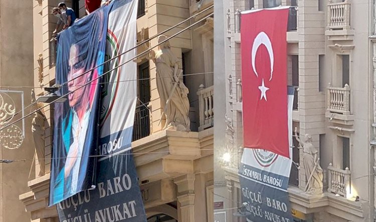 Hedefteki İstanbul Barosu'ndan yanıt