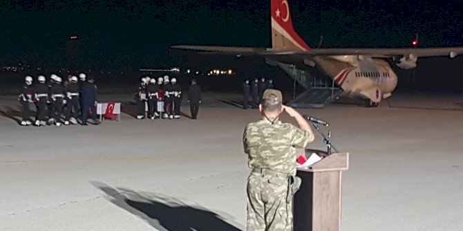 Şehitlerimiz törenle memleketlerine uğurlandı